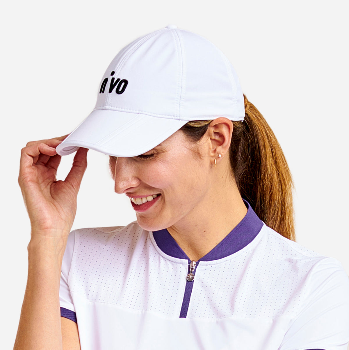 Ivana Folding Cap White