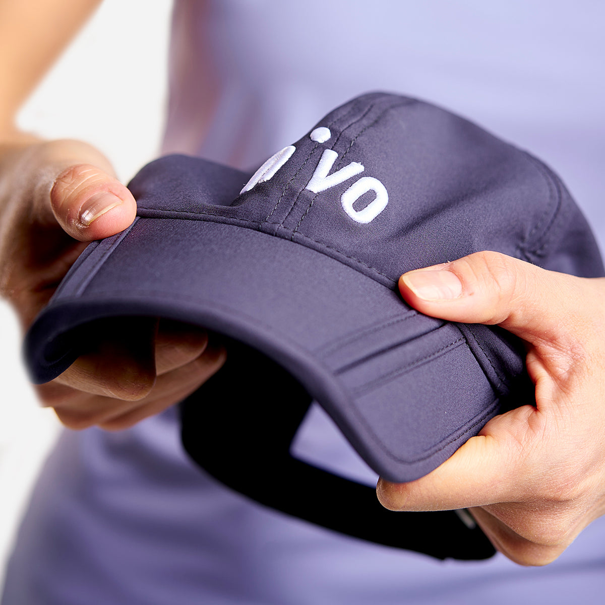 Ivana Folding Cap White