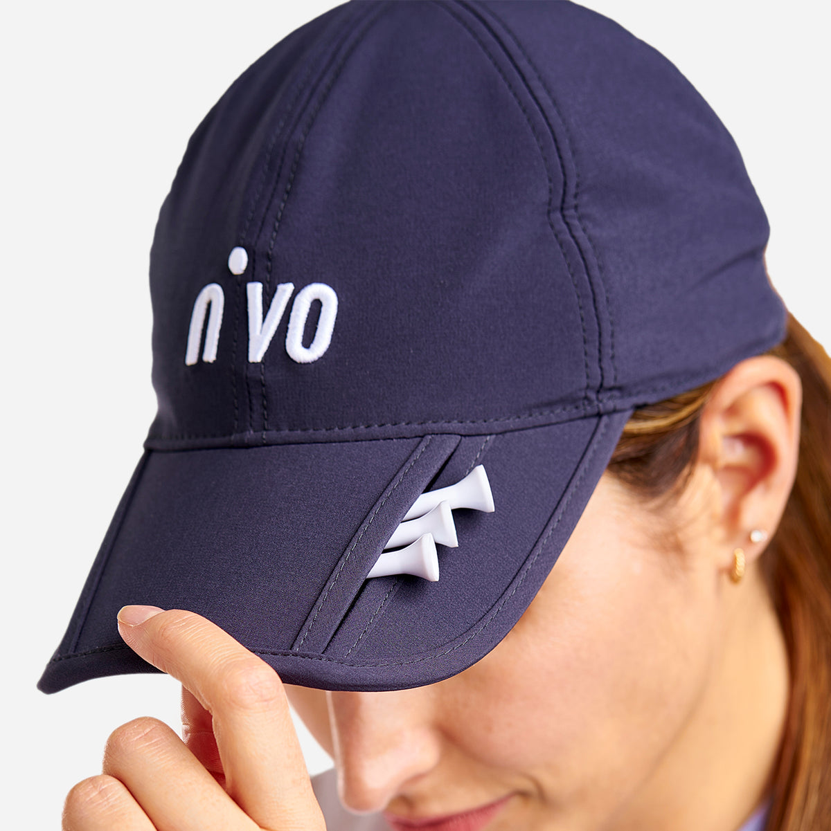 Ivana Folding Cap Black
