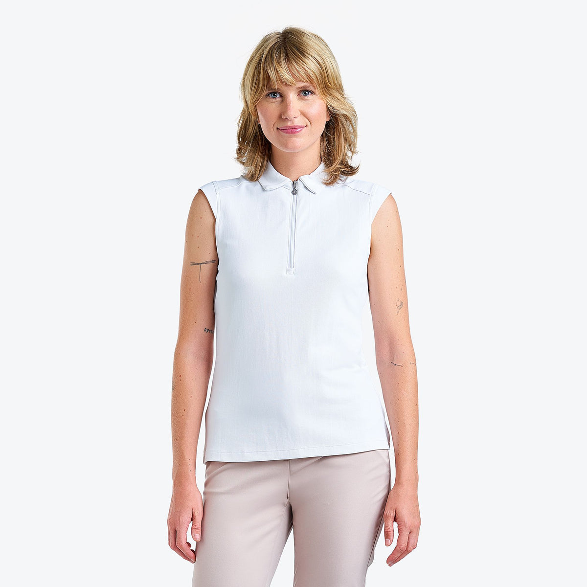 Nikki II Polo White