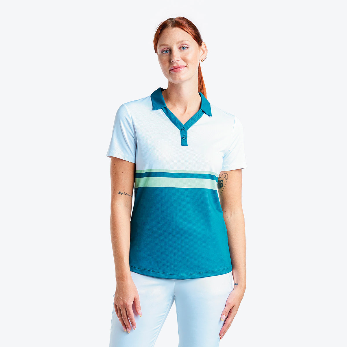 Samara Polo White Legion Blue