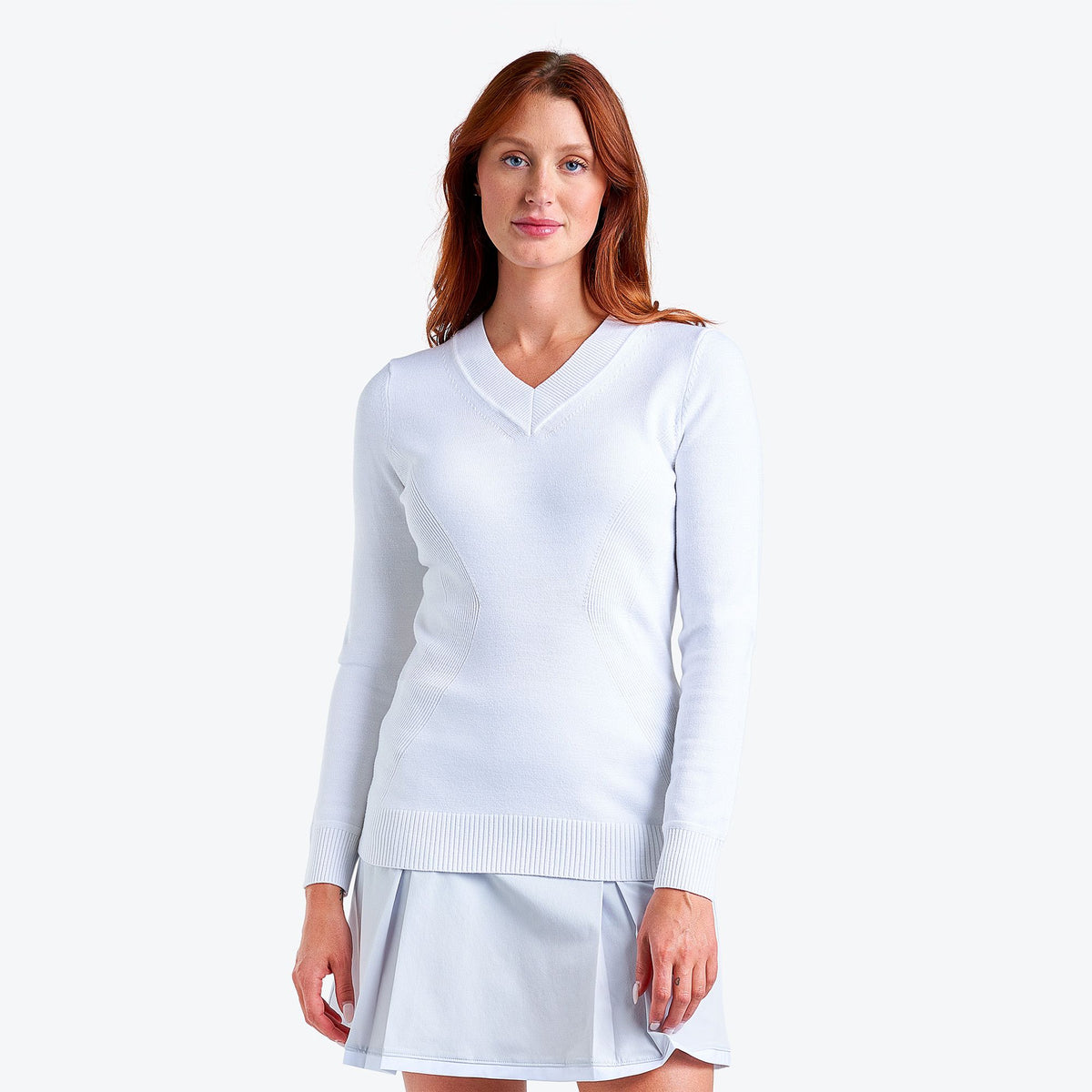 Nicole Sweater White