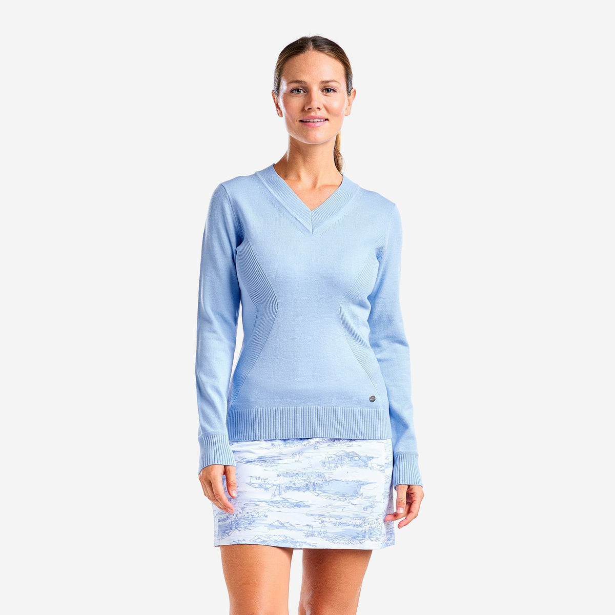 Nicole Chandail Bleu doux