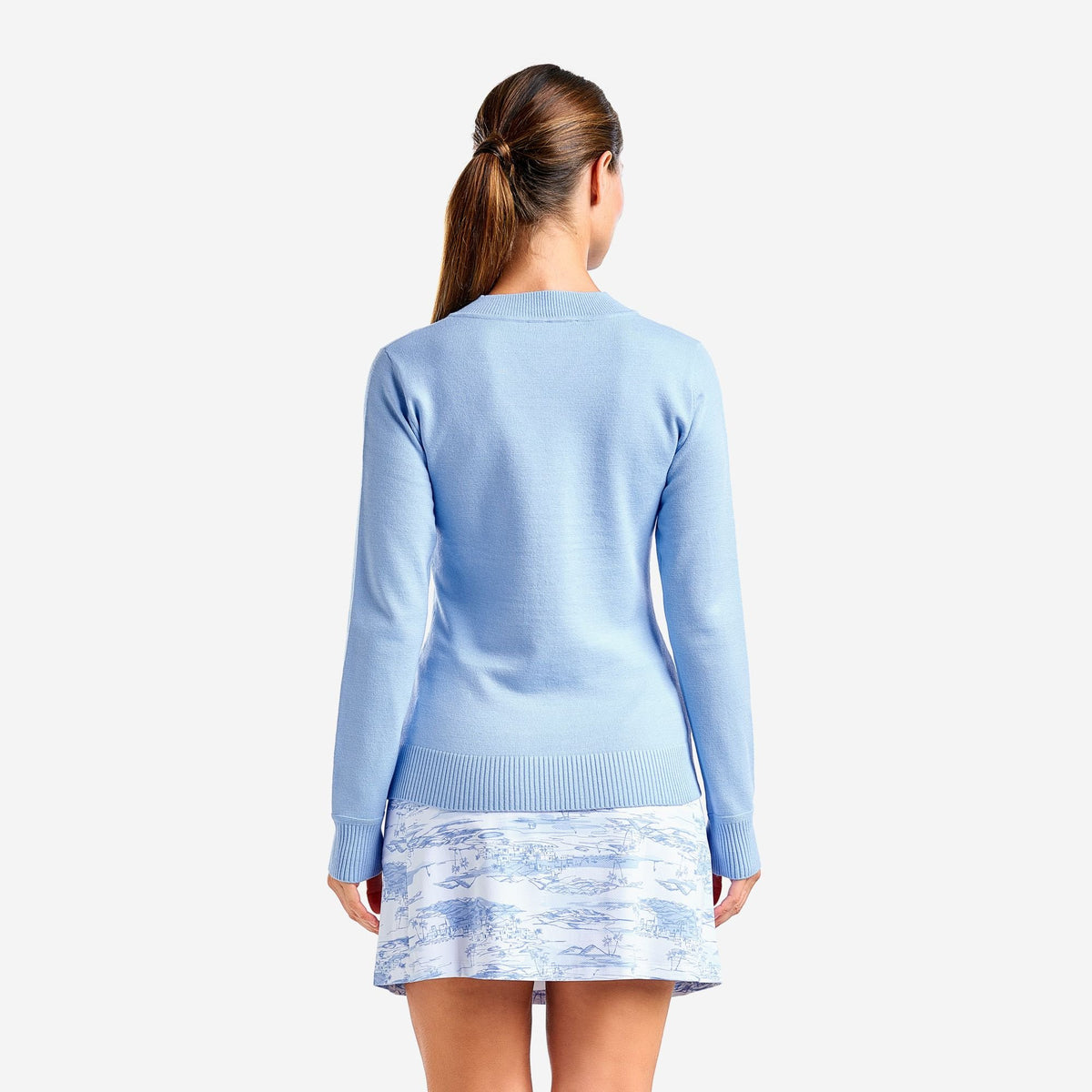 Nicole Chandail Bleu doux