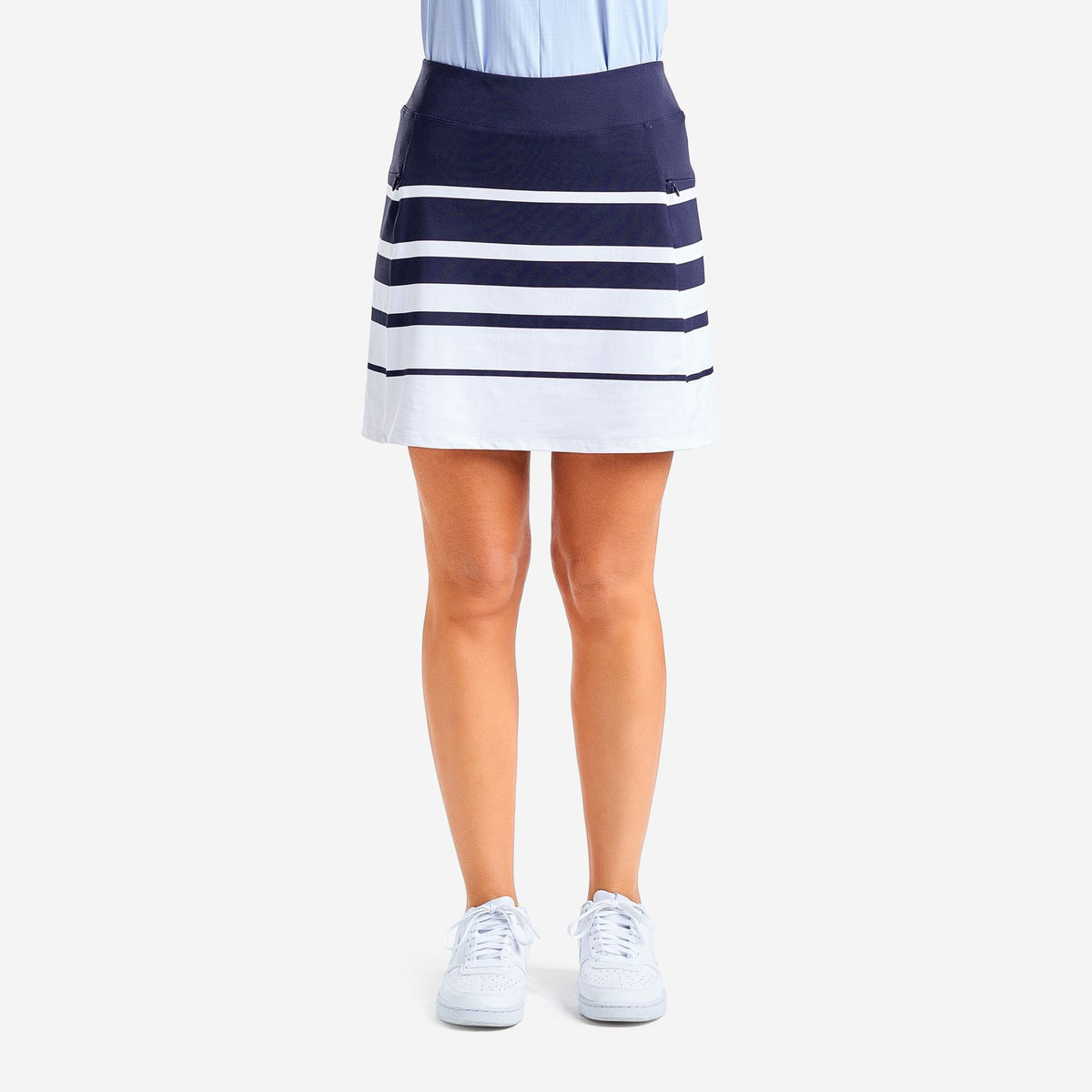 Layla Skort White Navy