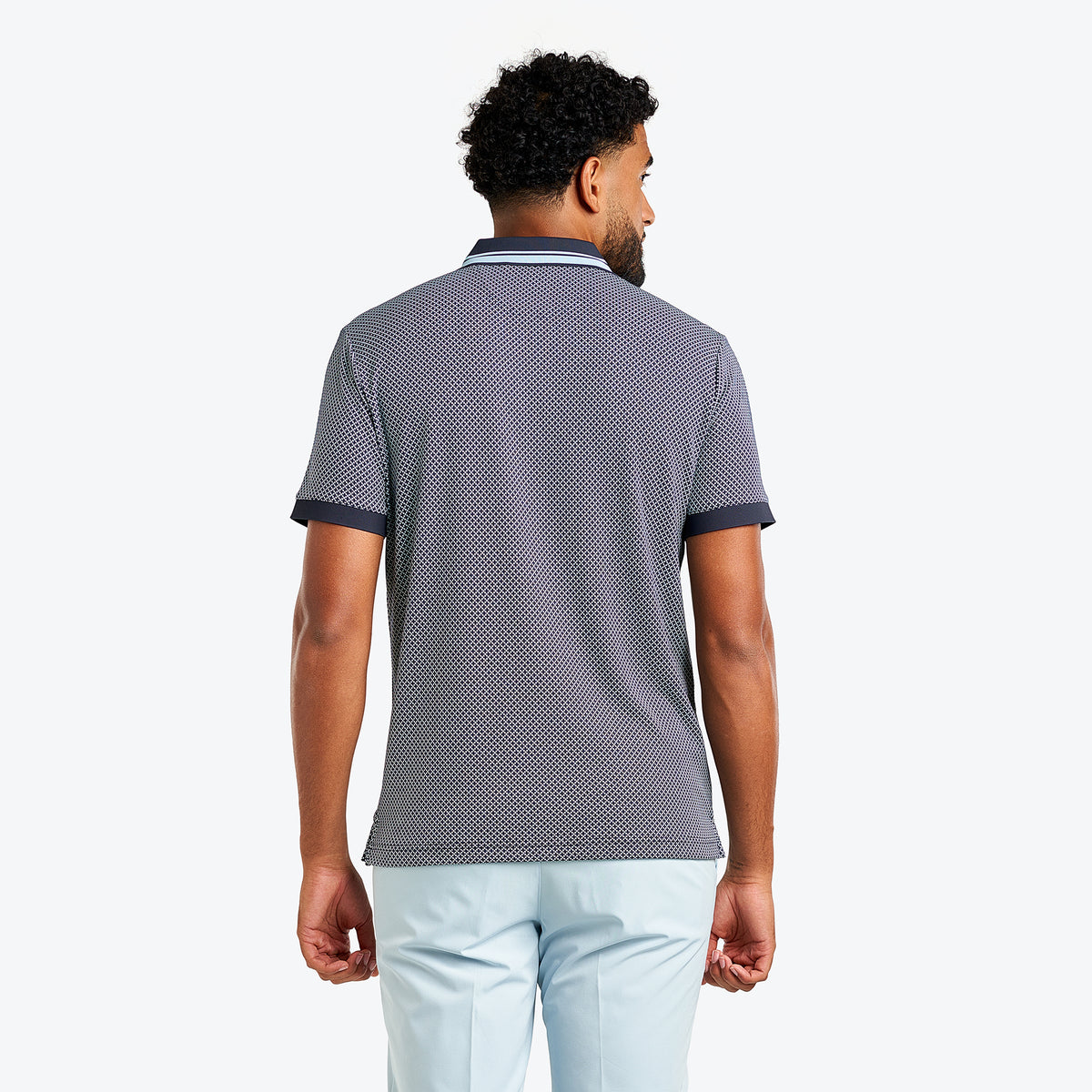 Aiden Polo Blue Denim