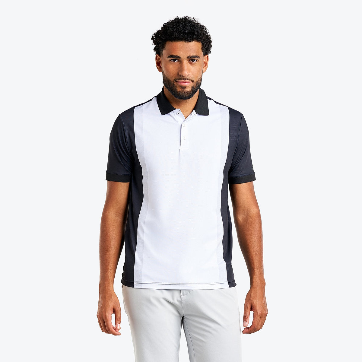 Leo Polo White/Black