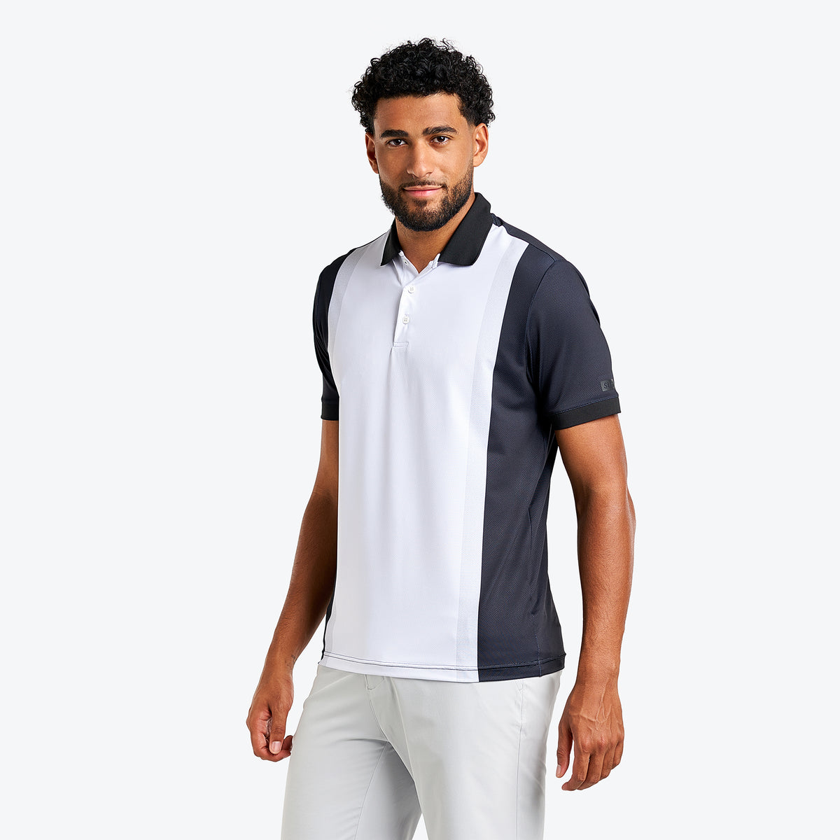 Leo Polo White/Black