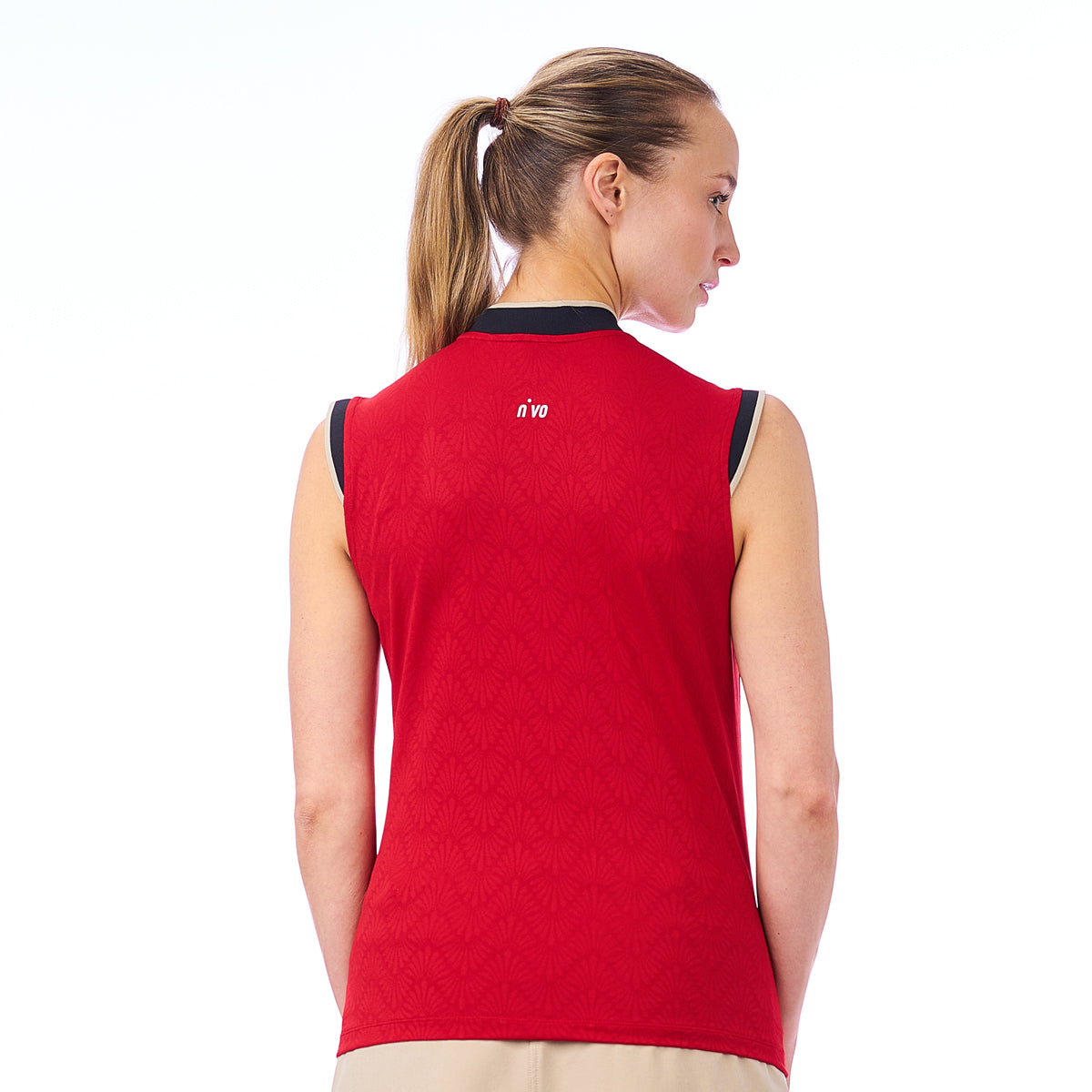 Linna Mock Carmine Red
