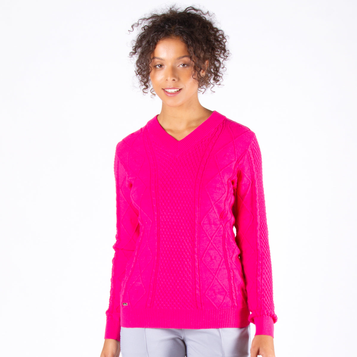 Bala Sweater in Berry Punch