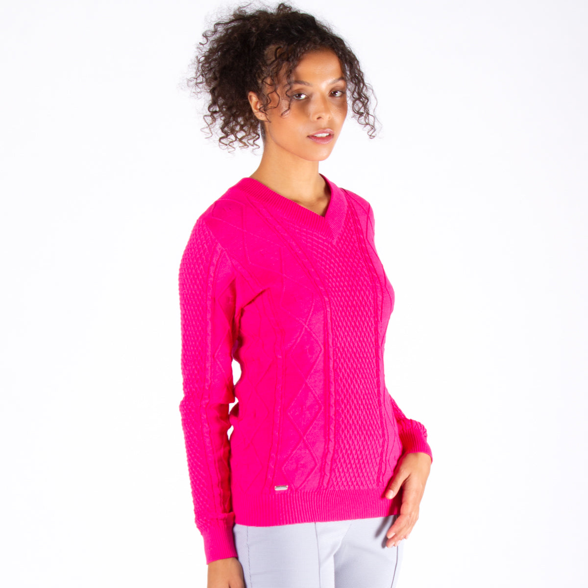 Bala Sweater in Berry Punch