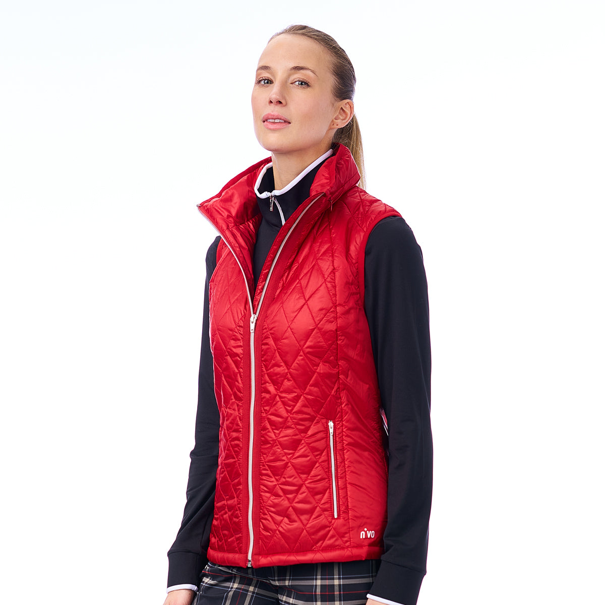 Myer Vest Carmine Red