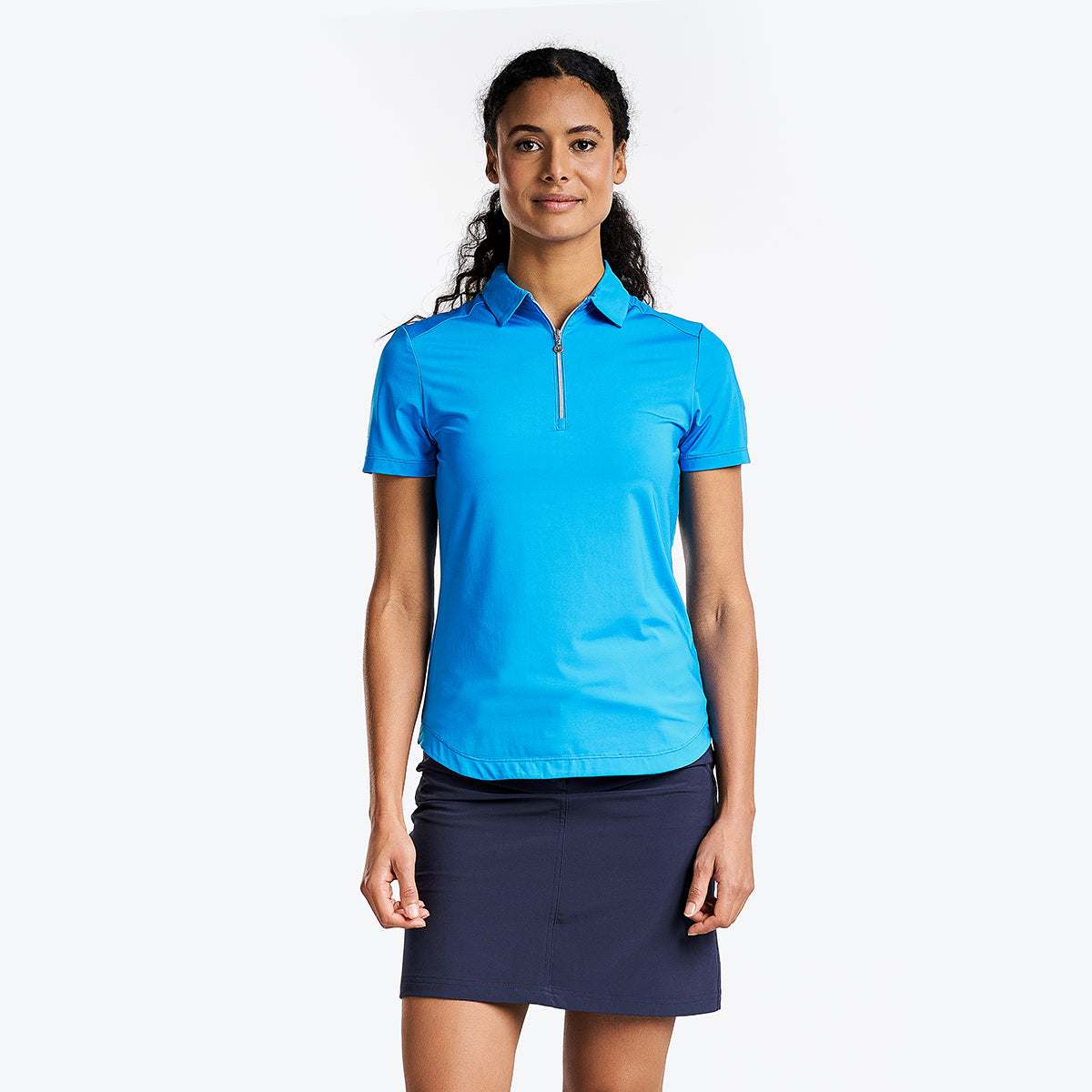 Naila Short Sleeve Polo French Blue