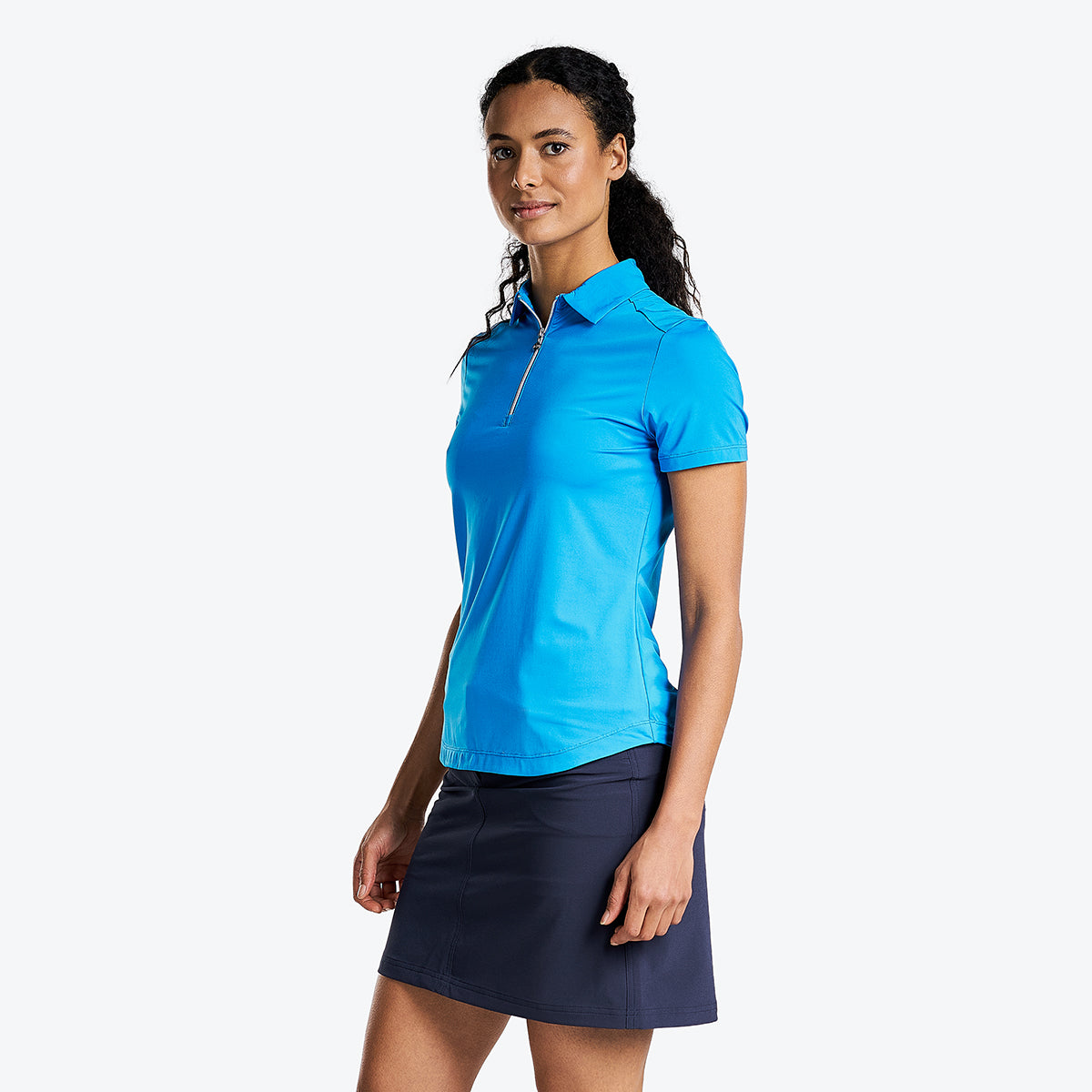 Naila Short Sleeve Polo French Blue