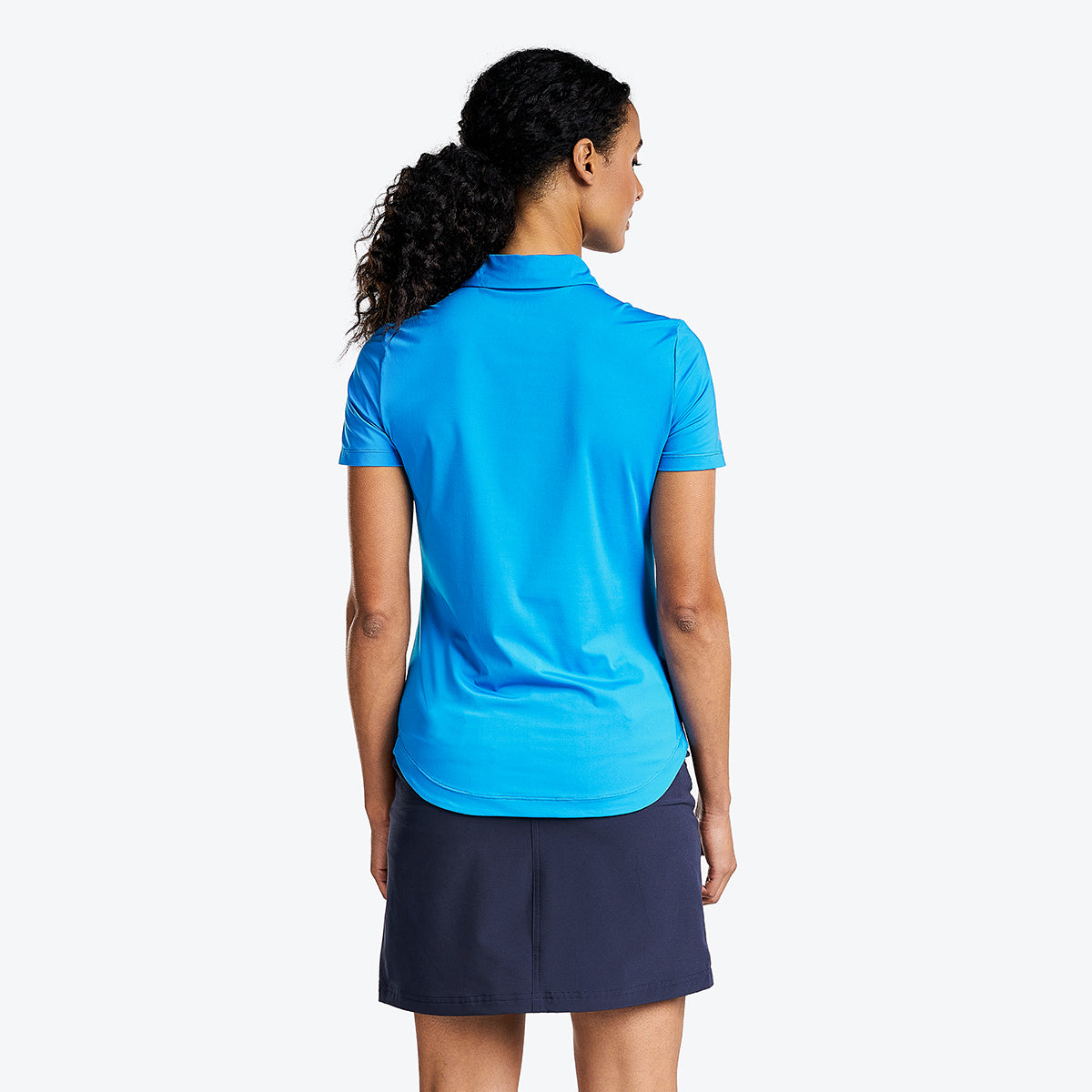 Naila Short Sleeve Polo French Blue