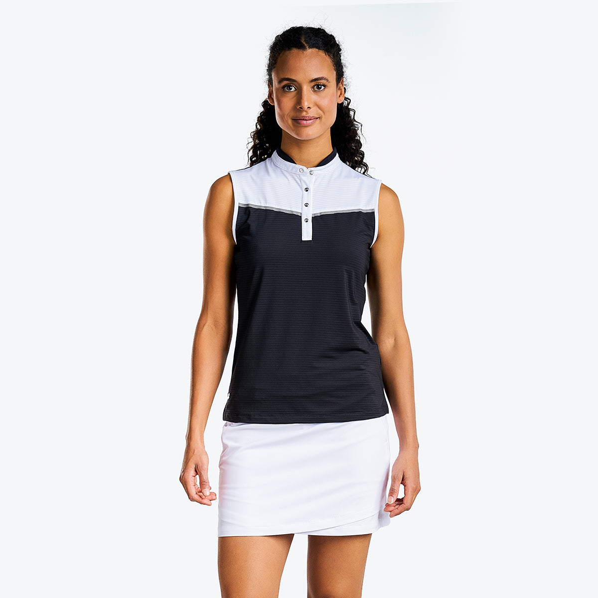 Unice Sleeveless Mock Black