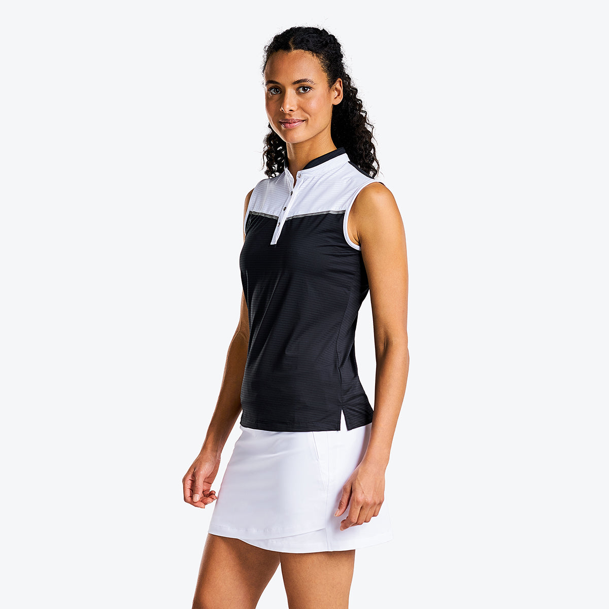 Unice Sleeveless Mock Black