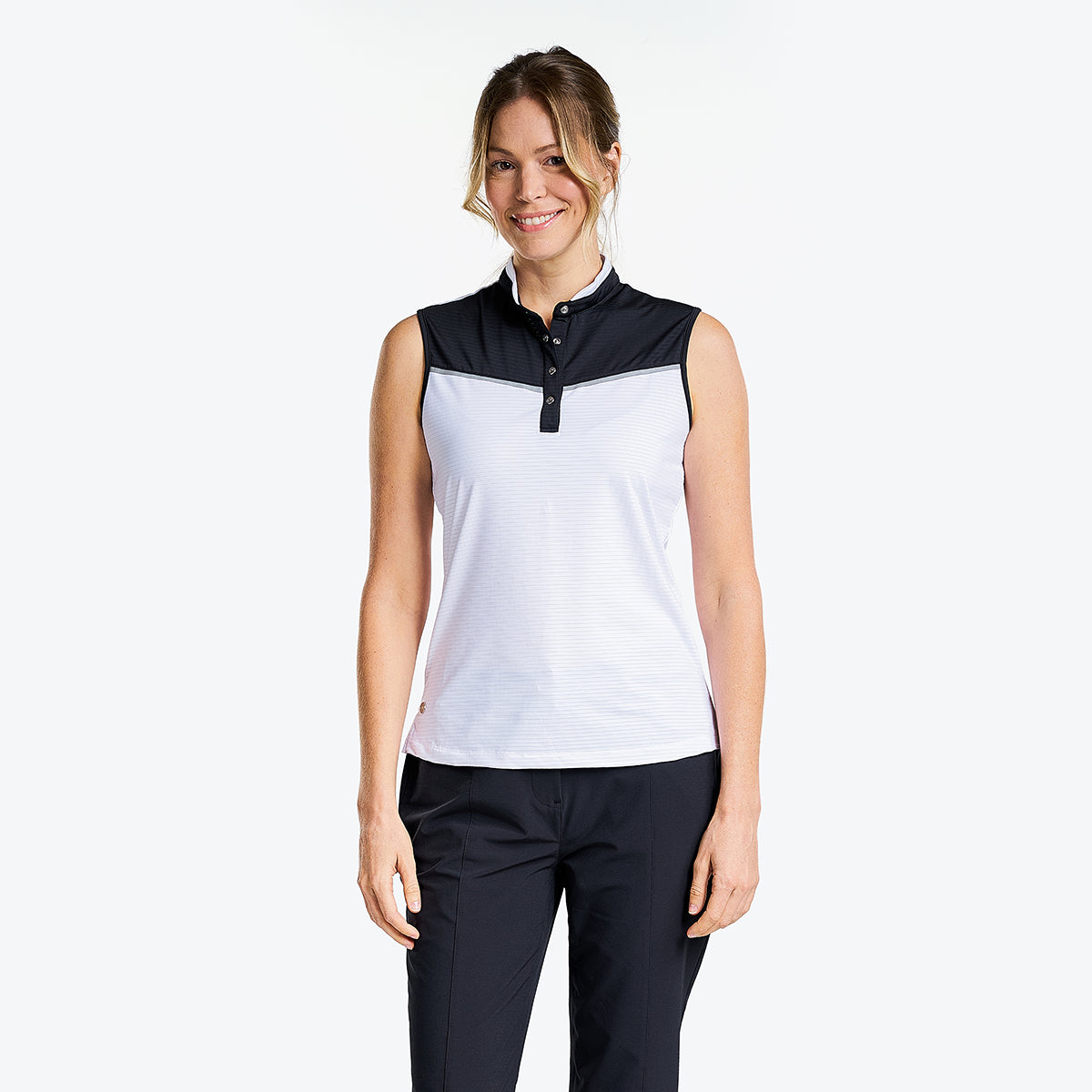 Unice Sleeveless Mock White