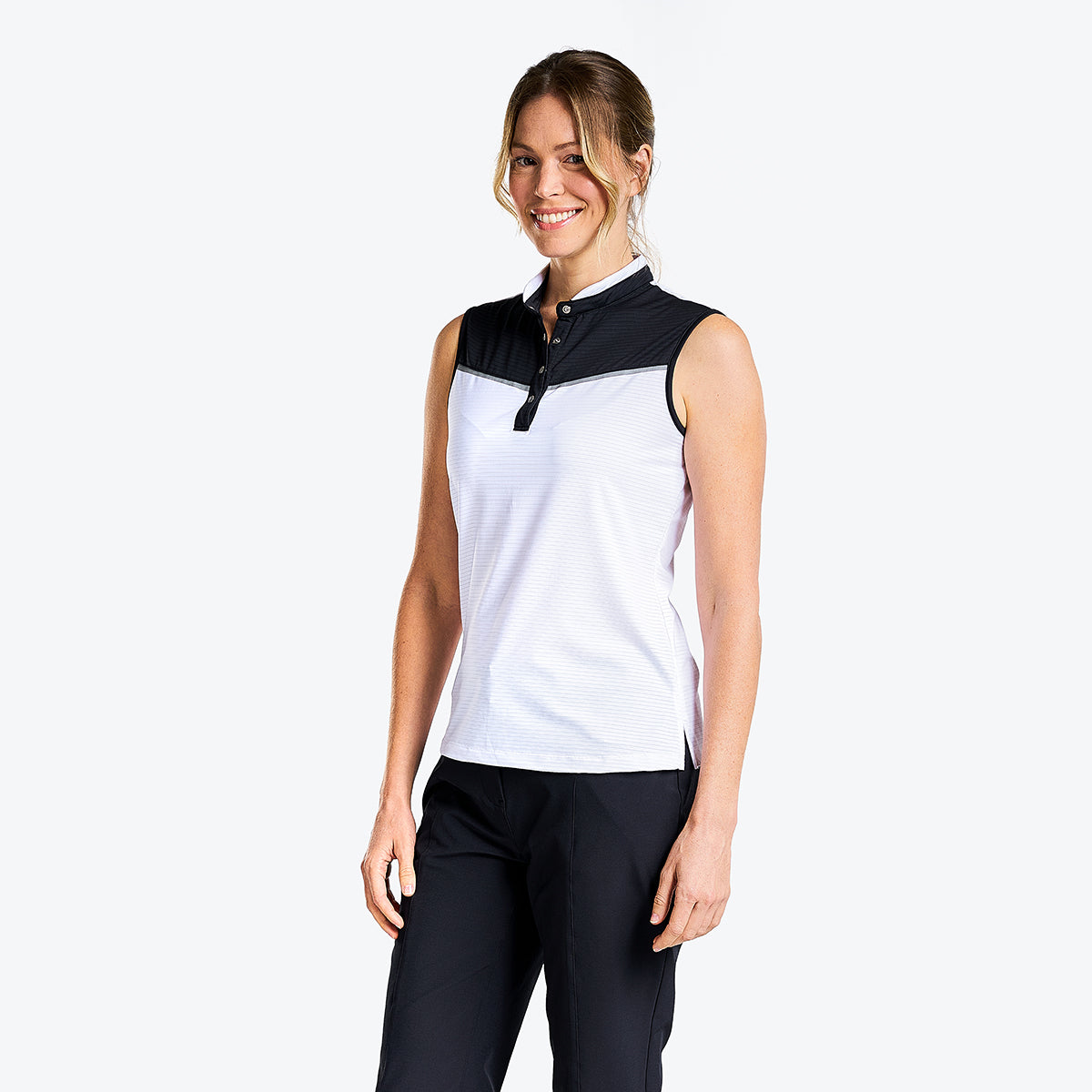 Unice Sleeveless Mock White
