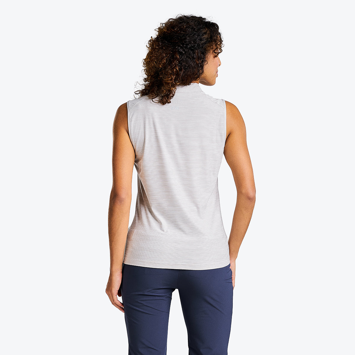 Cameron Sleeveless Mock in Cement