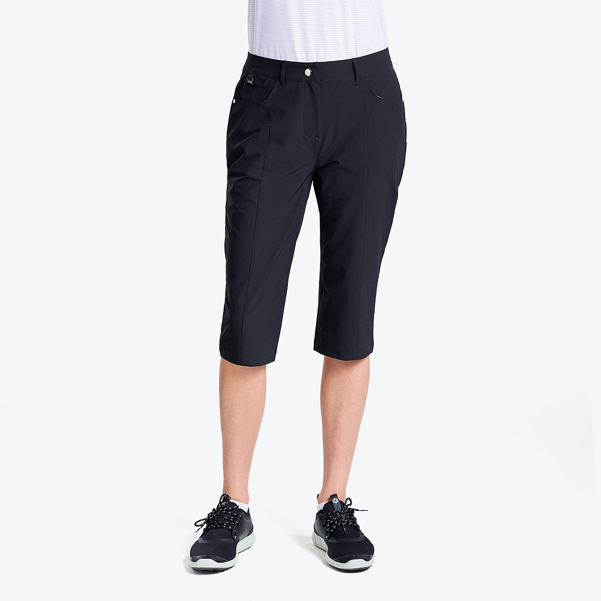 Bellamy Long Shorts in Black