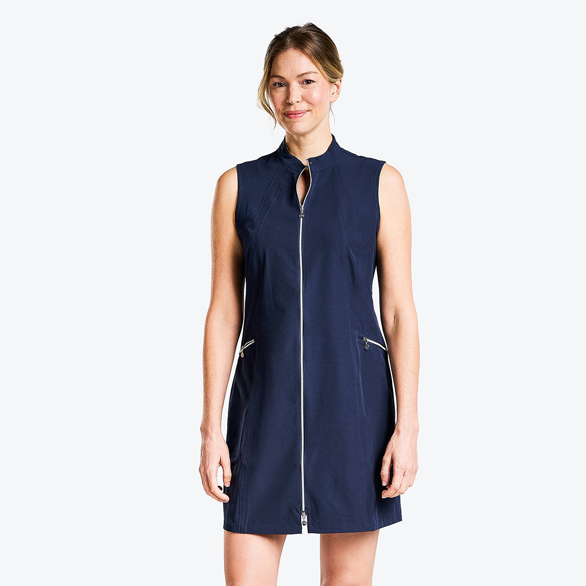 Bianka Dress in Navy