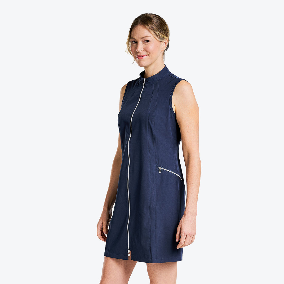 Bianka Dress in Navy