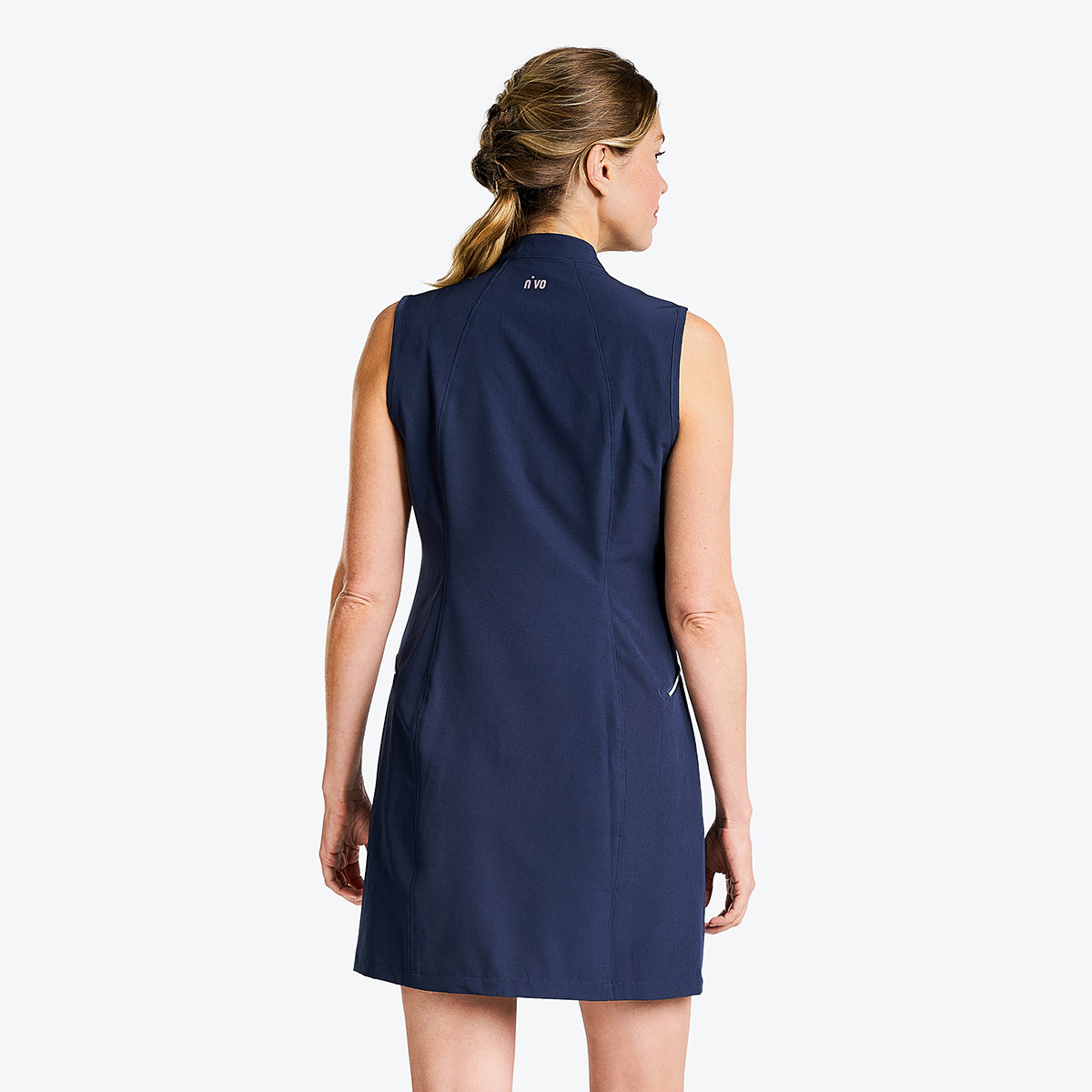 Bianka Dress in Navy