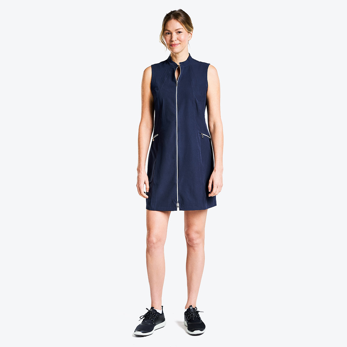 Bianka Dress in Navy