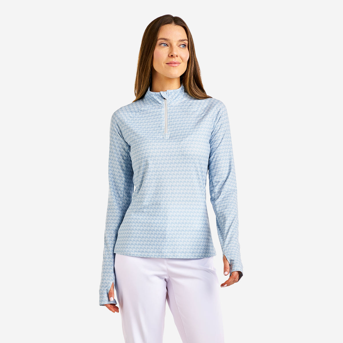Tessa Lightweight Base Layer Top Ballad Blue