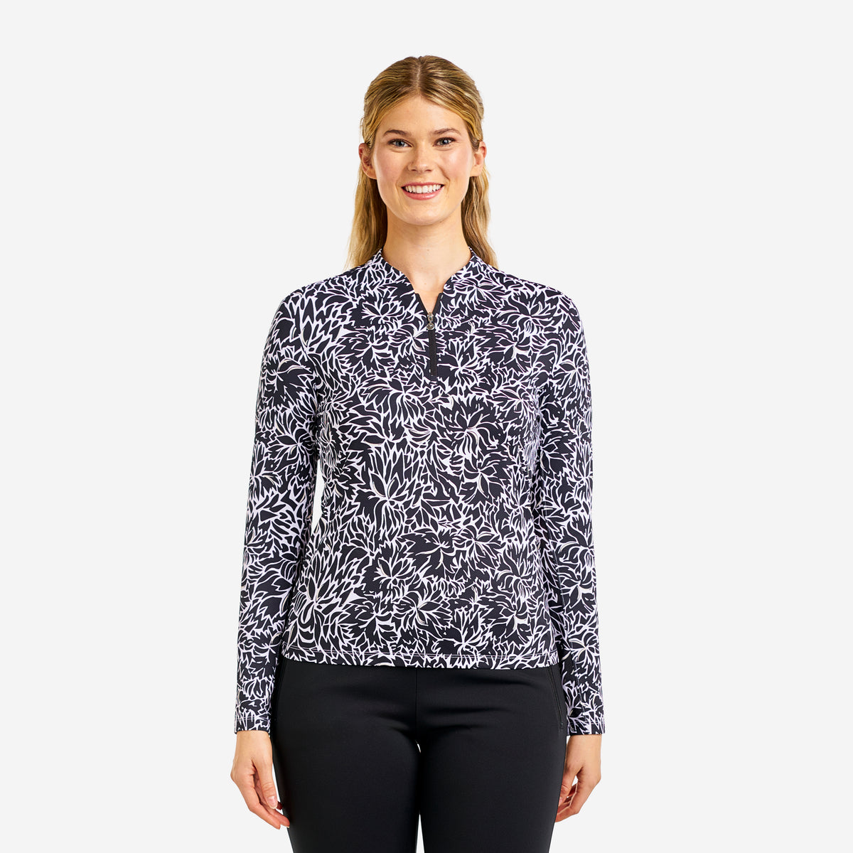 Lolita Mock Black Floral