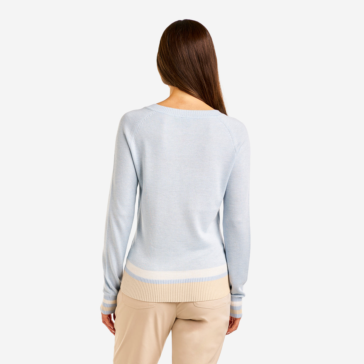 Sofia V-Neck Sweater Ballad Blue