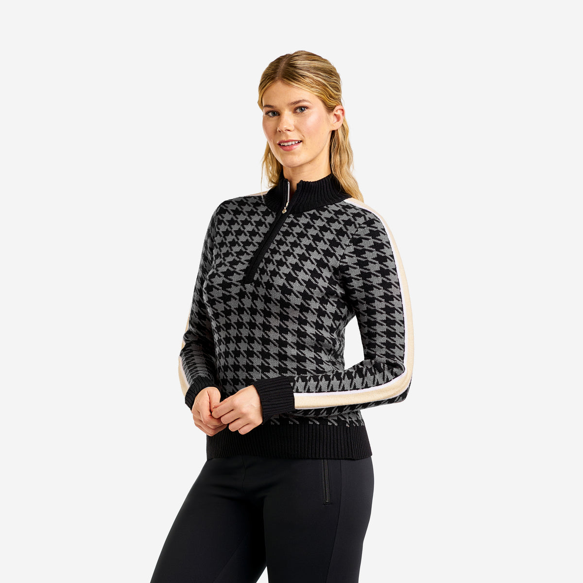 Sonia 1/4 Zip Sweater Black
