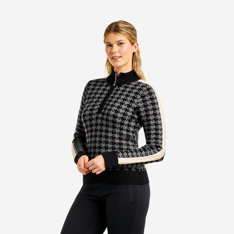 Sonia 1/4 Zip Sweater Black