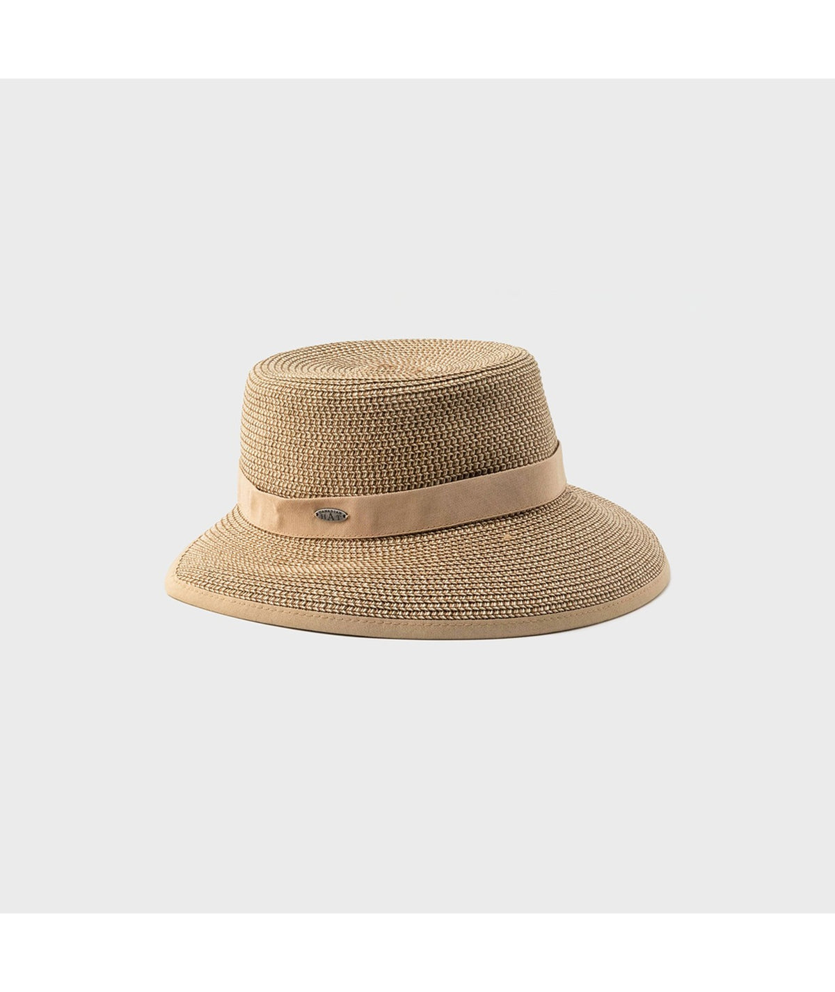 Annabelle Cloche In Fabric Camel Mix