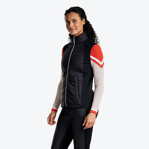 Mika Vest Dark Black