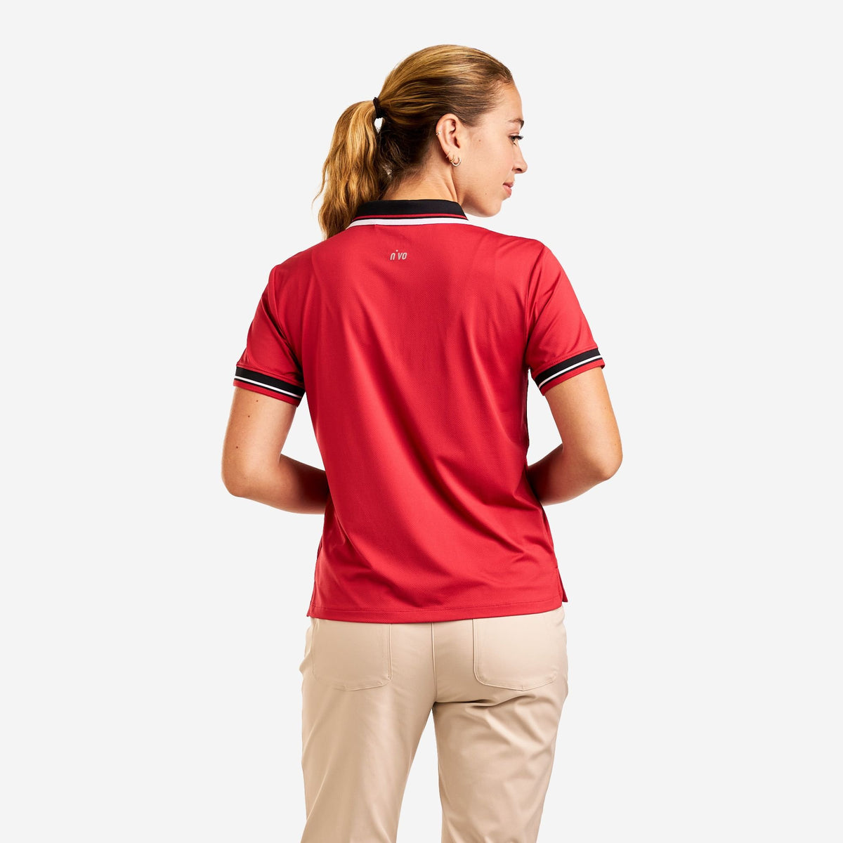 Lorraine Polo Chinese Red