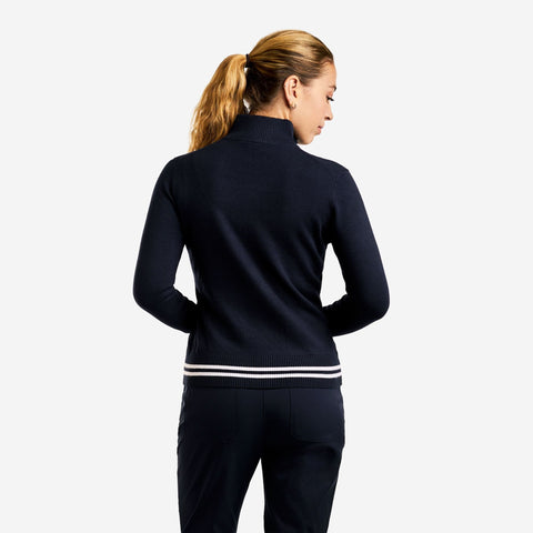 Cardigan Écarlate Bleu Marine