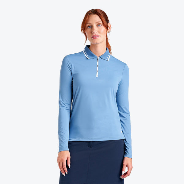 Women's Alana Polo Sea Reflection by NVO sport – NVO Sport