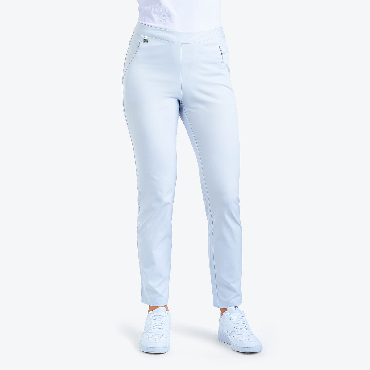 NEW Nivo Ladies Ninette Pull On Capri Golf Pants White NI0210411