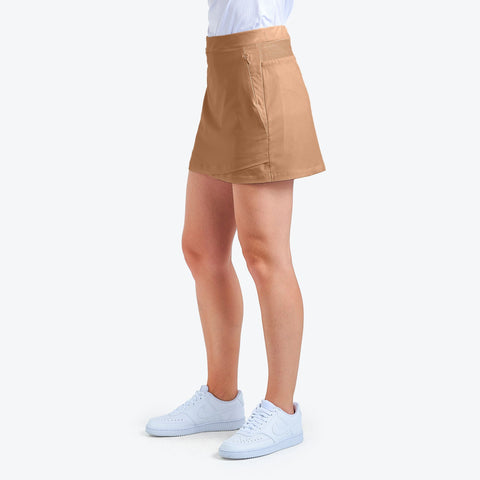 Brooklyn II Skort Camel