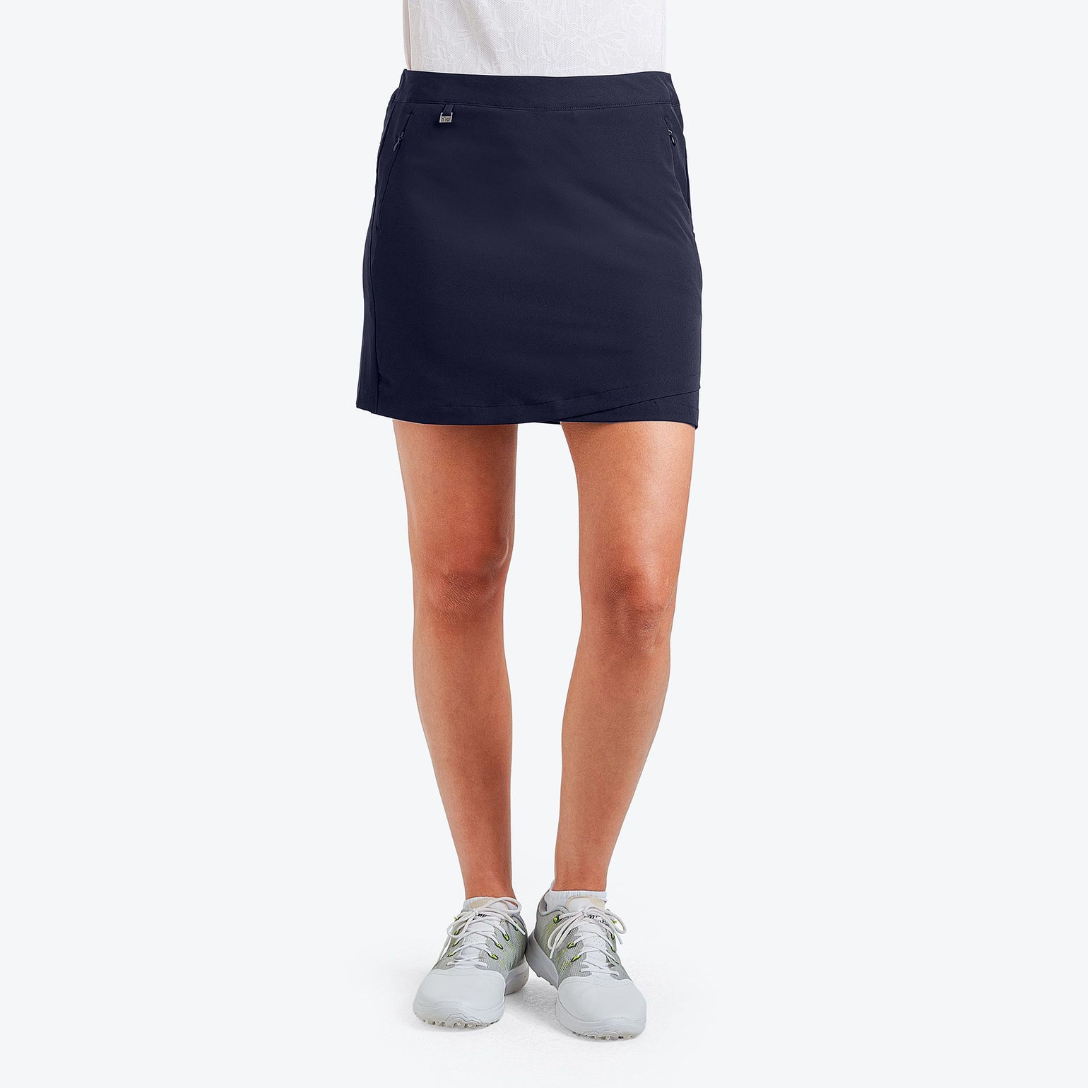 RUN THE CITY SKORT SET (Navy/Ivory)