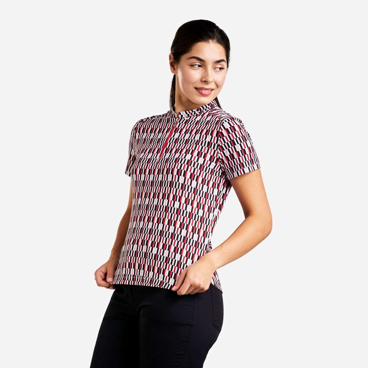 Lynda Mock Red Cream