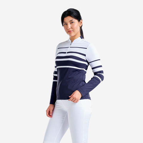 Lolita Mock White Navy