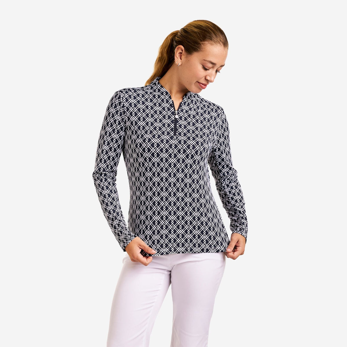 Lolita Mock Navy White