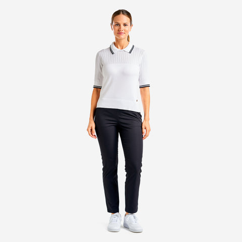 Vy Chandail Léger Polo Blanc