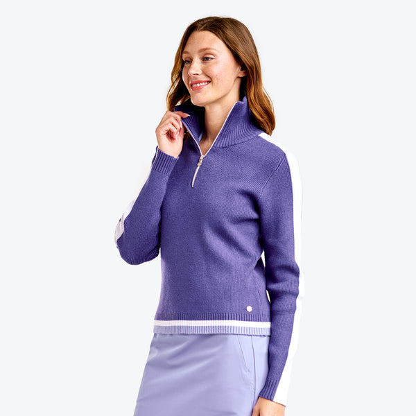 トゥデイフル  スウェット  パープル Daniela Sweater Future Dusk – NVO Sport