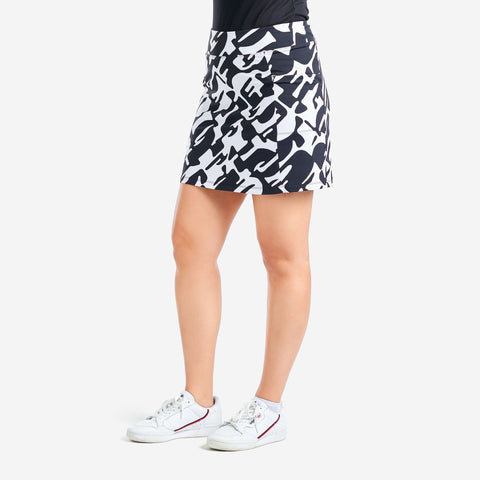 Layla Skort Black White