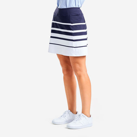 Layla Skort White Navy
