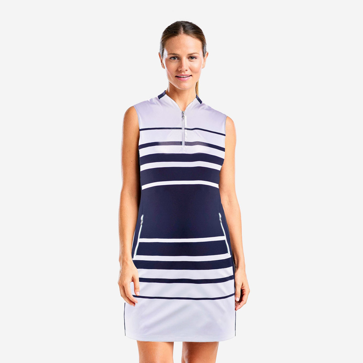 blue and white golf dress Sexy Golf Dresses